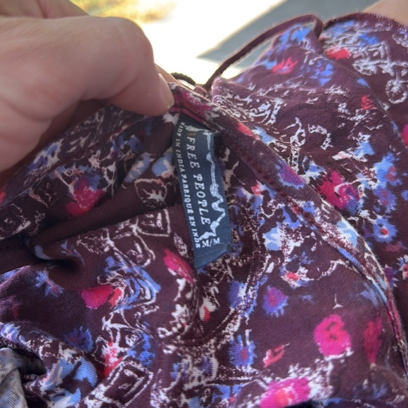 Free People Tiered Floral Dress - Picture 7 of 7